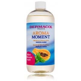 Dermacol Aroma Moment Papaya & Mint Tropical Liquid Soap жидкое мыло для рук