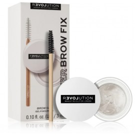 Makeup Revolution Relove Power Brow Fix гель для фиксации бровей