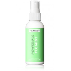 Makeup Revolution Relove Make-Up Fixing Spray Power Fix Mist dekoratīvās kosmētikas fiksators