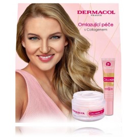 Dermacol Collagen+ набор для ухода за лицом (крем 50 мл + крем для контура глаз и губ 15 мл)