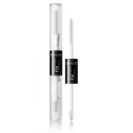 Makeup Revolution Relove Glossy Fix Clear Brow & Lash Gel гель для моделирования ресниц и бровей