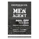 Dermacol Men Agent Peel-Off Face Mask nolobāma sejas maska ​​vīriešiem ar aktivēto ogli un alveju