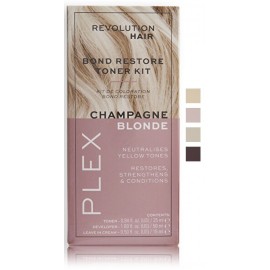 Revolution Haircare Plex Bond Restore Toner Kit komplekts matu krāsas izcelšanai