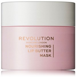 Revolution Skincare Nourishing Lip Butter Mask Cocoa Vanilla barojoša lūpu sviesta maska ​​uz nakti