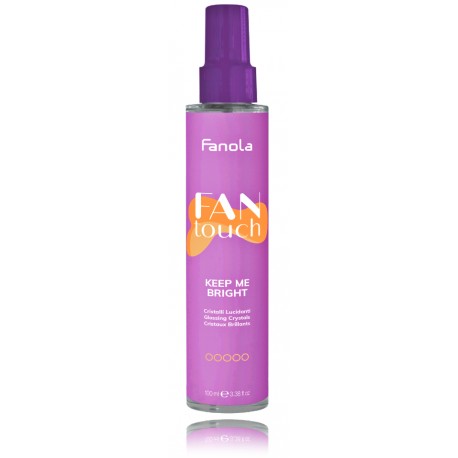 Fanola Fan Touch Keep Me Bright Polishing Crystals spīdīgi kristāli matiem