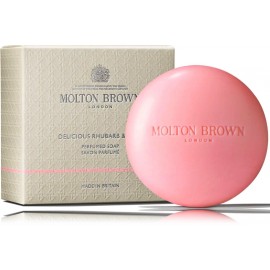 Molton Brown Rhubarb & Rose Perfumed Soap smaržīgas ziepes