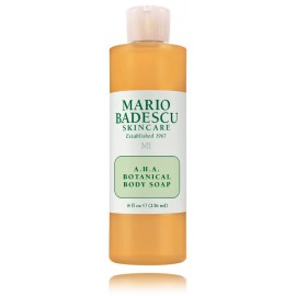 Mario Badescu AHA Botanical Body Soap šķidrās ķermeņa ziepes