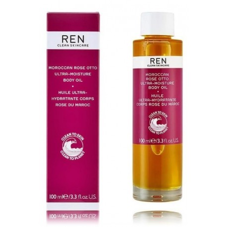 REN Moroccan Rose Otto Ultra Moisture Body Oil intensīvi mitrinoša ķermeņa eļļa