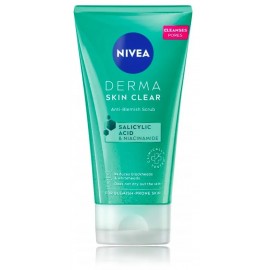 Nivea Derma Skin Clear Anti-Blemish Scrub скраб для лица и тела для проблемной кожи лица