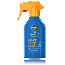 Nivea Sun Protect & Moisture SPF50+ солнцезащитный спрей для детей