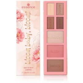 Essence Bloom Baby, Bloom! Make It Bloom konturēšanas palete sejai un acīm