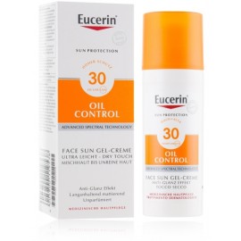 Eucerin Sun Protection Oil Control Sun Gel-Cream SPF30 sejas saules aizsargkrēms