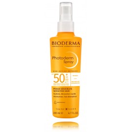 Bioderma Photoderm Spray Invisible SPF 50+ izsmidzināms saules aizsarglīdzeklis jutīgai ādai