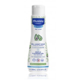 Mustela Bebe Gentle Cleansing Gel Hair & Body mazgāšanas gēls zīdaiņiem