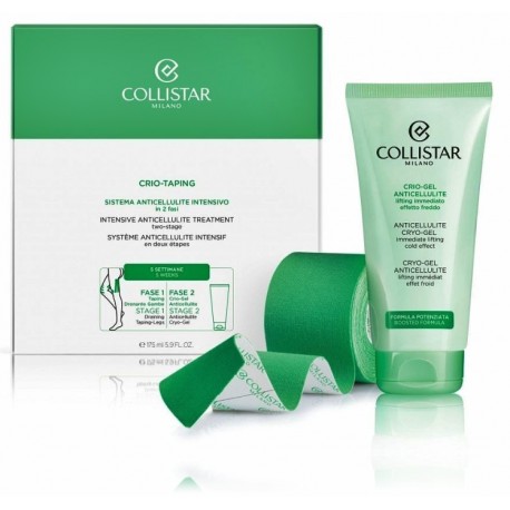 Collistar Crio-Taping Intensive Anticellulite Treatment антицеллюлитный набор для женщин (175 мл. гель + тейп)