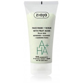 Ziaja Face Mask With Fruit Acids sejas maska ​​ar augļskābēm