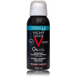 Vichy Homme Optimal Tolerance 48H Deodorant дезодорант-спрей оптимальной переносимости для мужчин с чувствительной кожей