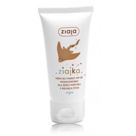 Ziaja Kids Ziajka Sun Face Cream SPF30 aizsargājošs sejas krēms bērniem no 3 mēnešiem