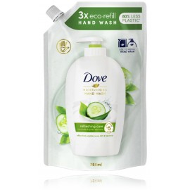 Dove Refreshing Care Moisturizing Hand Wash barojošas šķidrās roku ziepes