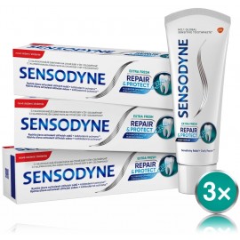 Sensodyne Repair & Protect Extra Fresh Toothpaste atjaunojoša zobu pasta jutīgiem zobiem