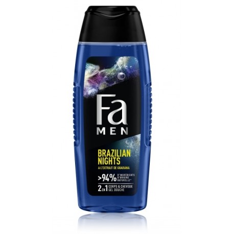 Fa Men Brazilian Nights 2in1 Hair & Body dušas želeja vīriešiem