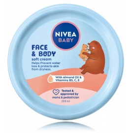 NIVEA Baby Face&Body Soft Cream krēms mazuļiem