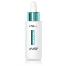 L'Oreal Paris Bright Reveal 10% Niacinamide Dark Spot Serum serumas nuo pigmentinių dėmių