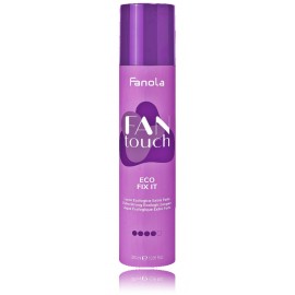 Fanola Fan Touch Eco Fix It Extra Strong Ecologic Lacquer ypač stiprios fiksacijos plaukų lakas