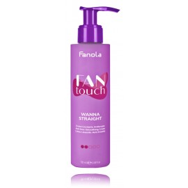 Fanola Fan Touch Wanna Straight Anti-Frizz Smoothing Cream vieglas fiksācijas izlīdzinošs krēms matiem