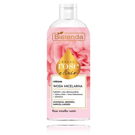 Bielenda Royal Rose Elixir Rose Micellar Water мицеллярная розовая вода