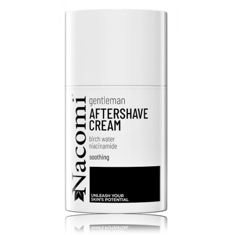 Nacomi Gentleman Aftershave Cream успокаивающий крем после бритья