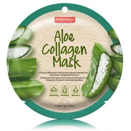 Purederm Aloe Collagen Mask mitrinoša lokšņu sejas maska