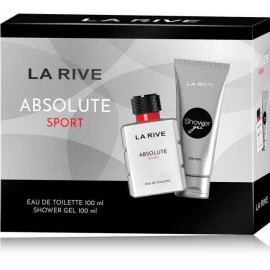 La Rive Absolute Sport Men набор для мужчин (100 мл. EDT + 100 мл. гель для душа)