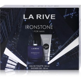 La Rive Ironstone For Man komplekts vīriešiem (100 ml. EDT + 100 ml. dušas želeja)