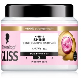 Schwarzkopf Gliss Aqua Revive 4-in-1 Shine Mask spīdumu piešķiroša matu maska