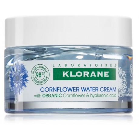 Klorane Cornflower Water Cream mitrinošs sejas krēms