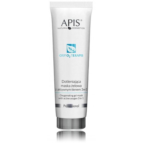 Apis Professional Oxy O2 Terapis Oxygenating Gel Mask 3in1 gēla sejas maska ​​ar aktīvo skābekli