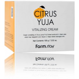 FarmStay Citrus Yuja Vitalizing Cream atjaunojošs sejas krēms