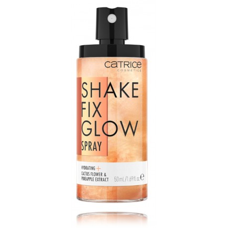 Catrice Shake Fix Glow Spray увлажняющий фиксатор макияжа