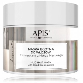 Apis Inspiration Mud Hair Mask dubļu maska ​​sausiem/bojātiem/trausliem matiem ar Nāves jūras minerāliem