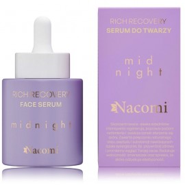 NACOMI Rich Recovery Midnight Face Serum atjaunojošs nakts sejas serums