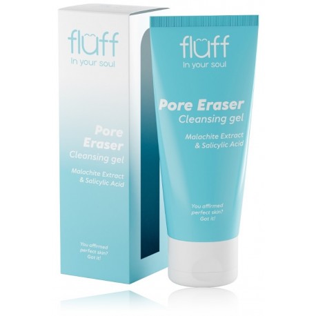 Fluff In Your Soul Pore Easer Cleansing Gel очищающий гель для лица, уменьшающий несовершенства