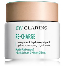 Clarins Re-Charge Hydra-Replumping Night Mask mitrinoša nakts sejas maska ​​visiem ādas tipiem