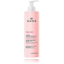 Nuxe Very Rose Soothing Moisturizing Body Milk 24H nomierinošs un mitrinošs ķermeņa losjons