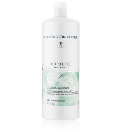 Wella Professionals Nutricurls Waves & Curls Cleansing Conditioner dziļi attīrošs kondicionieris cirtainiem matiem