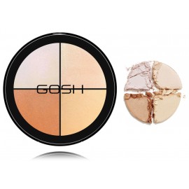 Gosh Strobe'n Glow Illuminator Kit сияющая палитра для лица