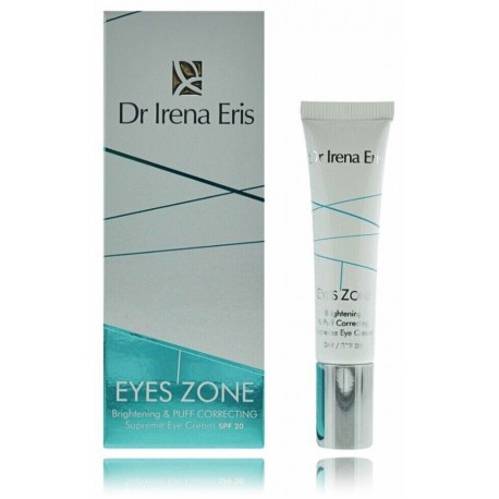 Dr Irena Eris Eye Zone Brightening & Puff Correcting Supreme Eye Cream SPF20 balinošs un pietūkumu mazinošs acu krēms