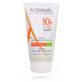 A-Derma Protect AD Cream SPF50+ aizsargājošs saules krēms sejai un ķermenim