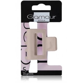 Glamour Style Medium Hair Buckle Beige matu sprādze