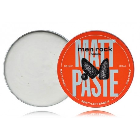 Men Rock Matt Paste Hight Hold Matt Finish паста для моделирования волос с матовым эффектом